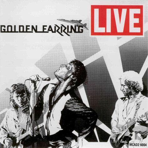 Golden Earring Live Canada 2CD inlay front 1989